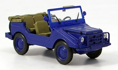 DKW Munga, offen, THW, Modellauto, Fertigmodell, Starline 1:43