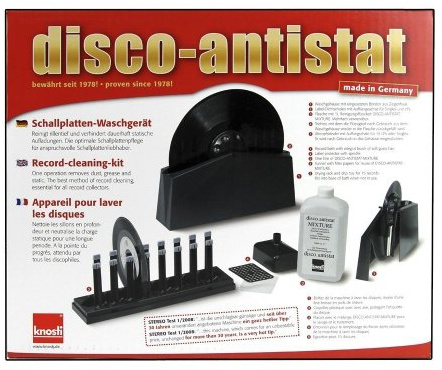 Knosti Disco-Antistat Record Sistema di pulizia (Ultimo Modello)