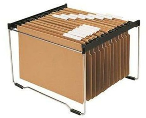Elba Kit Office - Bastidor en hierro para 30 carpetas colgantes