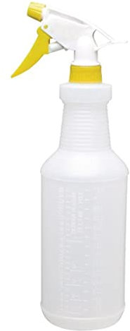 Jantex Trigger Spray Bottle for Cleaning Colour-Coded Yellow, Empty, Refillable 750ml CD816