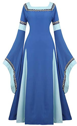 Josamogre Robes Déguisements Médiévale Renaissance Parti Costume Vintage Halloween Gothique Femmes Cosplay