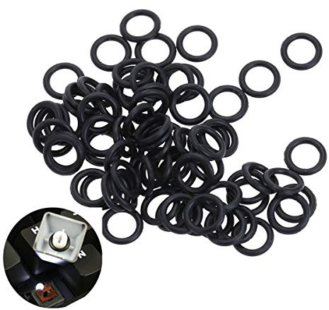120Pcs Rubber O-Ring Switch Dampeners Keycaps for Cherry MX Switch Gaming Mechanical Keyboards Dampers DIY Replace (Black)