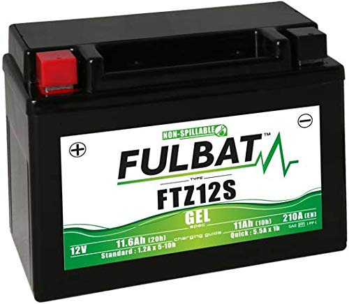 FTZ12S FULBAT Batería de gel lista para usar YTZ12S Honda NC S X Integra 700