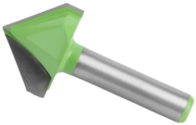 1PC 8MM Shank Milling Cutter Wood Carving 90 V Type Slotting Grooving Tools Router Bit Set Safety Cutters(06)