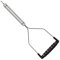 KitchenCraft Professional Potato Masher with Non Stick Safe Nylon Head, Stainless Steel, 28 cm, Silver/Black