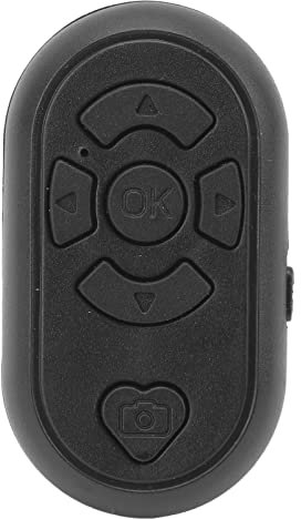 TikTok Bluetooth Fernbedienung, Lese App Seitenwender, Kamera Fernauslöser, Selfie Taste, Video Scroll Fernbedienung für IOS, Android, Telefon, Tablet (Schwarz)