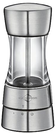 Küchenprofi K3010002813 Monaco Salt or Pepper Mill Made of Acrylic/Stainless Steel, stainlesssteel