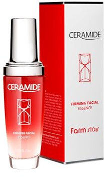K-Beauty/FarmStay - Sérum facial coreano reafirmante hidratante con ceramidas antiedad para piel seca y destratada/cuidado de la piel coreana K-Beauty/FarmStay Ceramide Firming Facial Essence