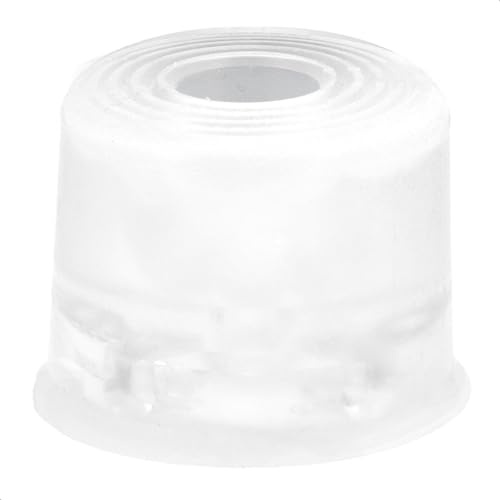 Wagner 15523021 - Tope para puerta de suelo o pared (35 x 25 mm de diámetro, goma maciza, transparente, para atornillar)