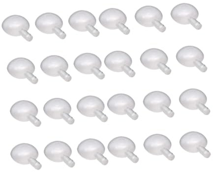 SHINEOFI 50 Stück Quietscher Ersatz für Hundespielzeug Kunststoff Geräuschmacher Einsätze Reparatur Zubehör für Selbstgemacht Plüschtiere und Puppen Geräuschaktiviertes Haustierspielzeug