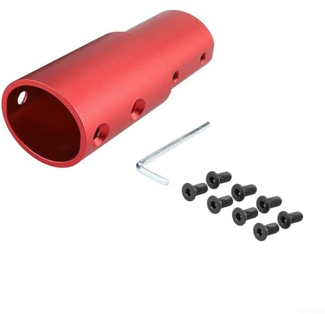 Honseadek F20/f25/f30 - Barra extensible flexible para scooters eléctricos Xiaomi, tubo de extensión de aleación de aluminio para manillar Pro Plus (negro)