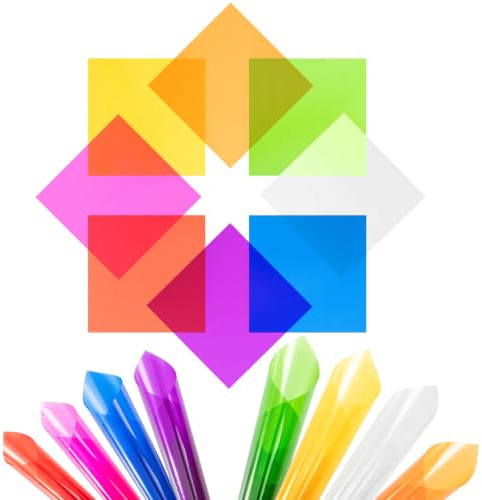 mypartyco 160 Coloured Cellophane Sheets, 20 * 20cm Colored Cellophane Wrap | Waterproof Cellophane Wrap for DIY Arts Crafts Gift Packaging Party Decoration