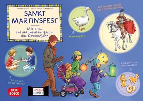 Sankt Martinsfest. Kamishibai Bildkartenset.: Entdecken - Erzählen - Begreifen: Das Kirchenjahr