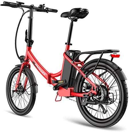[ Officiell ] Fafrees F20 LIGHT 20 tums e-cykel, vikbar cykel 36 V 14,5 AH utbytbart batteri, elektrisk mountainbike, 250 W, E hopfällbar cykel, Ebike 120 kg, hopfällbar, max. 25 km/h
