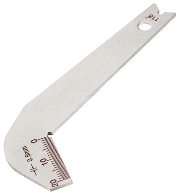 Veemoon Accessorio Per Trapano - Per Punte Da Trapano Da 118 Gradi Di Misurazione in Acciaio Inossidabile Ad Alta Precisione Per Punte Da Trapano