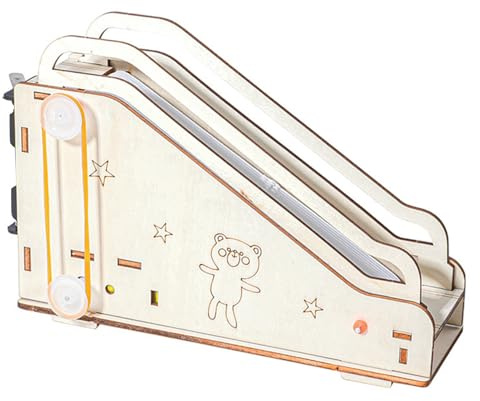 HONITANO 1 kit d'assemblage de Puzzle d'escalator électrique pour Enfants - Jouets éducatifs scientifiques - Jeu d'expérimentation Physique pour Salle de Classe