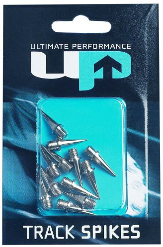 Ultimate Performance Men's 9mm Track Spikes, Silver, UK