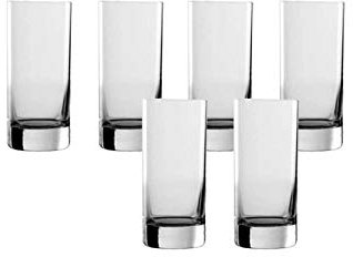 Stölzle Lausitz Verres Long Drink New York Bar Lot de 6, 405 ml – Verres Élégants pour Cocktails, Eau & Jus – Verres en Cristal de Haute Qualité – Résistants aux Chocs & Compatibles Lave-Vaisselle