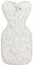 Love To Dream Swaddle UP Silky-Lux 1.0 TOG, Gris, pequeño, 8-12 Libras, súper Suave y Lujosa, 100% Viscosa de bambú, Permite Que EL bebé duerma en su posición preferida de Brazos Arriba