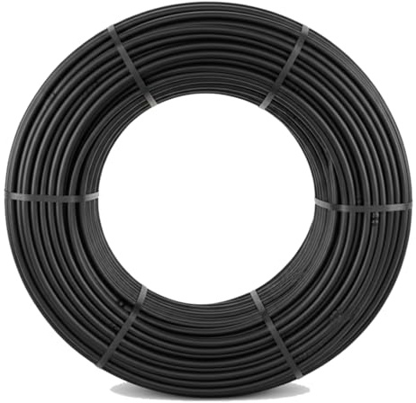 Suinga Tuberia de Riego por Goteo 16 mm | Manguera riego por goteo cada 60 cm, tubo goteo de 100 metros | kit riego por goteo negro para Jardines, Terrazas, Huertos y Macetas