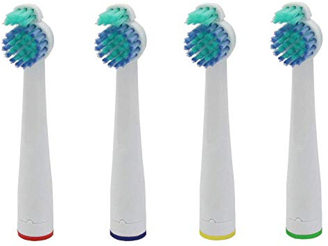 4 Testine di ricambio per spazzolini elettriche, Compatibile con Philips Sonicare Sensiflex HX2014