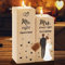 Welsky Wedding Gifts for Couple, to My Love Wooden Candle Holders, Wedding Gifts for Bride and Groom, Mr and Mrs Gift for Christmas Birthday Valentines Day, Gift for Husband Wife