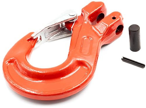 ALFA LOGISTIK Crochet à Chape WLL 5300kg - Crochet de Charge pour Chaîne D'élingue - Crochet de Chaîne D'arrimage - Crochet Forestier - Crochet de Sécurité de Chaîne Forestière