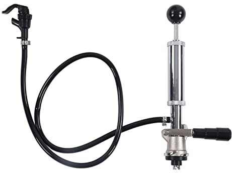 NDNCZDHC Draft Beer Dispenser, Stainless Steel Beer Keg Pump Portable Beer Keg Tap Keg Faucet Tap for Picnic Party Wedding