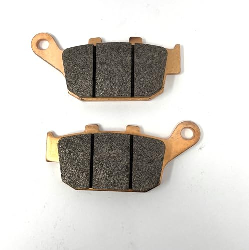 DB PARTS pastillas de freno sinterizadas traseras compatibles con Honda NT V Deauville 650 1998-2000