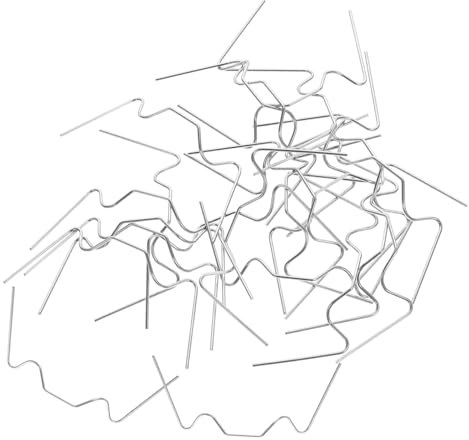HOMOCONO Befestigungsmaterial für Gewächshausplatten 25 Stück Pflanzenklammern Edelstahl-fensterverglasungsklammern für Gewächshäuser