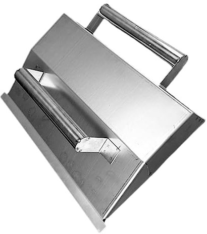 SHINEOFI Llana de Acabado Inoxidable y Paredes Herramienta de Enlucido Resistente y Ergonómica Uso Profesional y Diy