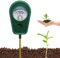 3 in 1 Misuratore pH Terreno, 22 cm Misuratore Umidità Terreno, Non Richiede Batterie, Pieghevole a 90°, Adatto per Giardino, Fattoria, Prato, Fertilità, Umidità e pH