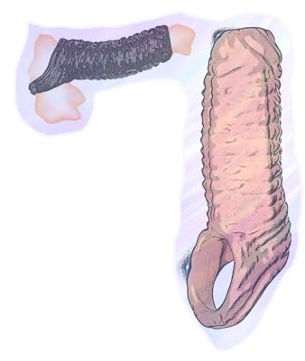 Anneau de restriction léger pour hommes, surface filetée, adapté aux entraînements en couple-RDLSC005 (B-Nude)