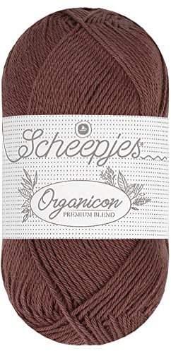 Scheepjes - Scheepjes 240 Hickory Organicon Garn - 5x50g