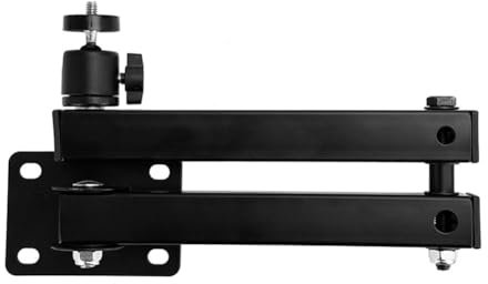 Wadakada Soporte de Pared para Proyector Plegable, Soporte de Montaje para Proyector de Pared Ajustable Universal para Techo, Soporte para Proyectores