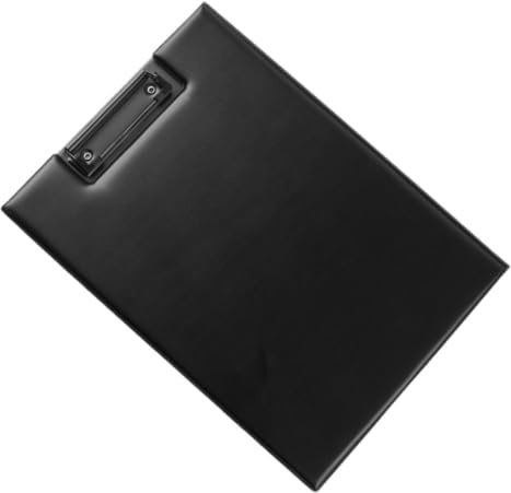 CIYODO Porte-documents PU pour Bureau Dossier Multifonction avec Clip de Fixation Planche à Écriture Portable pour Organisation de Fichiers Professionnels
