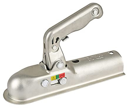 LAS 10642 - Attacco arrotondato per gancio di traino, a Ruota, in Lega di acciaio 750 kg, 60 mm