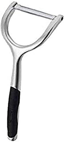 Stellar Contour Gadgets Y-Shaped Vegetable Peeler, Cushioned Grip, Dishwasher Safe, Chrome Plated Zinc Alloy