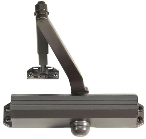 Norton 1601 690 1601 Series Adjustable Door Closure, Tri-Style, Aluminum, Non Handed, 12.3 x 5.1 x 3.6, 1 Unit