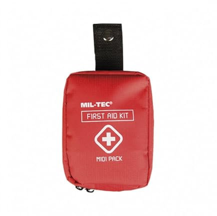 Mil-Tec Unisex – Erwachsene Erste-Hilfe-Paket-16025910 Erste-Hilfe-Paket, Red, Einheitsgröße