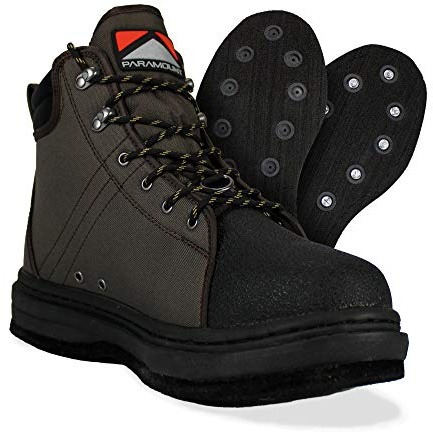 Paramount Outdoors Stonefly Felt Sole Wading Shoe, Felt Bottom Wading Boot (10)