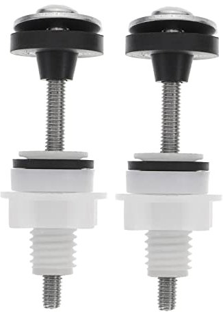 DIYEAH Set Bulloni in Acciaio Inossidabile per Sedili Wc e Bulloni per Installazione Facile Accessori per 1 Kit Completo