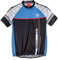 Übergrößen Aero Radtrikot schwarz-blau by Allsize, XL Größe:3XL