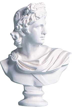 perfk Büste Statue Skulptur, Klassischen Griechischen Figur Statue Kunst Harz Figur Skulpturen Dekoration Ornament Kleine,Aphrodite Statue für Kokette Room Decor,Bürodekorationen,Polyresin, Geschenk