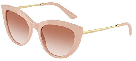 Dolce & Gabbana Occhiali da Sole DG 4408 Light Rose/Brown Pink Shaded 54/19/145 donna