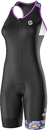 SLS3 Costumes de triathlon pour femme – Trisuit une pièce pour femme