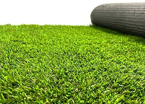 Mugar- Césped Artificial Modelo Venezia - Césped de 20 Milímetros de Altura y 18600 Puntadas - Disponible en Rollos de Tres Medidas (2x10 metros)