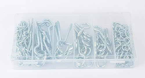 Brüder Mannesmann M60051 151-tlg. Schraubhaken-/Ringschraubensortiment