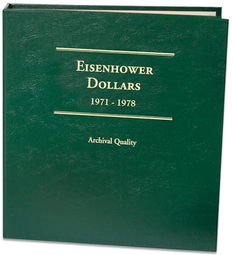 Littleton Coin Company 1971-1978 Eisenhower Dollar Album Coin Storage