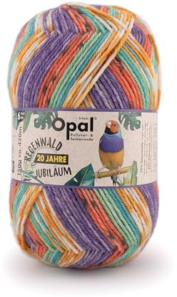 OPAL 6-Fach 150g Regenwald 20 Jahre Jubiläum 2750 - die zierliche Emily